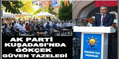 AK PARTİ KUŞADASI KONGRESİ YAPILDI