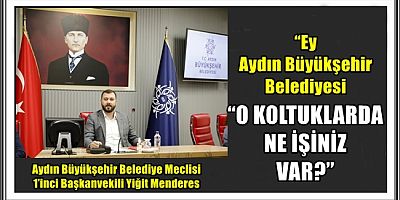 “AYDIN HALKI SİZİ TOPUKLAYARAK KAÇARKEN TANIDI”