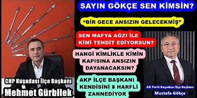 BAK SEN AKP İLÇE BAŞKANI KENDİSİNİ 3 HARFLİ ZANNEDİYOR 