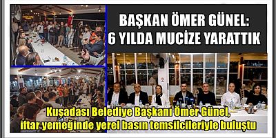 BAŞKAN ÖMER GÜNEL: 6 YILDA MUCİZE YARATTIK 