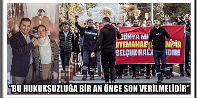 BAŞKAN ÖMER GÜNEL’DEN MERYEM ANA EVİ OTOPARKI NÖBETİNE DESTEK ZİYARETİ