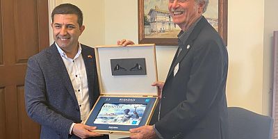 BAŞKAN ÖMER GÜNEL KARDEŞ ŞEHİR MONTEREY’İ ZİYARET ETTİ 