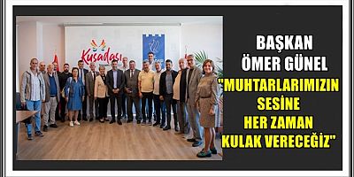 BAŞKAN ÖMER GÜNEL: 