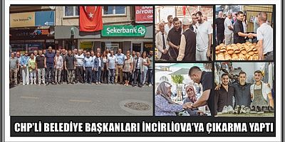 BAŞKAN ÖMER GÜNEL VE CHP’Lİ BELEDİYE BAŞKANLARINA SICAK KARŞILAMA