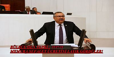 CHP AYDIN MV.SÜLEYMAN BÜLBÜL'DEN TEPKİ