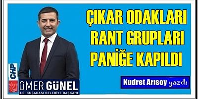 ÇIKAR ODAKLARI-RANT GRUPLARI PANİĞE KAPILDI