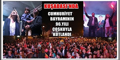 CUMHURİYET BAYRAMININ 96.YILI COŞKUYLA KUTLANDI