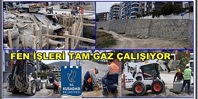 FEN İŞLERİ TAM GAZ ÇALIŞIYOR