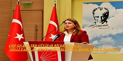 GÜLİZAR BİÇER KARACA'DAN AÇIKLAMA.