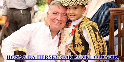 HONAZ’DA HERŞEY ÇOK GÜZEL OLUYOR.