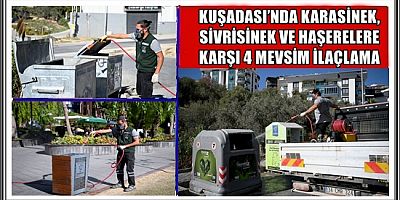 KUŞADASI BELEDİYESİ HALK SAĞLIĞI İÇİN HER ZAMAN SAHADA