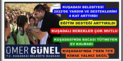 KUŞADASI BELEDİYESİ HER DAİM HEMŞEHRİLERİNİN YANINDA 