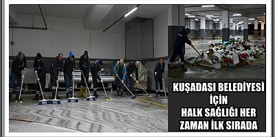 KUŞADASI BELEDİYESİ İÇİN HALK SAĞLIĞI HER ZAMAN İLK SIRADA