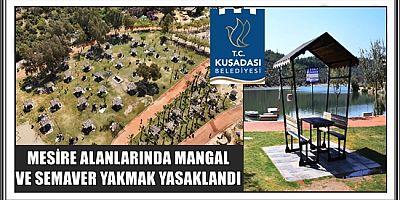 KUŞADASI BELEDİYESİ’NDEN ORMAN YANGINLARINA KARŞI SERT TEDBİRLER