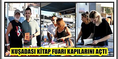 KUŞADASI KİTAP FUARI KAPILARINI AÇTI 