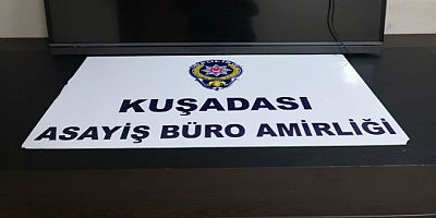 KUŞADASI'NDA ASAYİŞ OPERASYONU