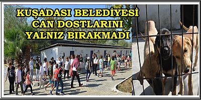 KUŞADASI’NDA “HAYVANLARI KORUMA GÜNÜ”