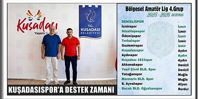 KUŞADASISPOR'A DESTEK ZAMANI