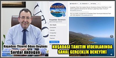 KUTO’DAN BİR İLK DAHA; KUŞADASI TANITIM VİDEOLARINDA SANAL GERÇEKLİK DENEYİMİ