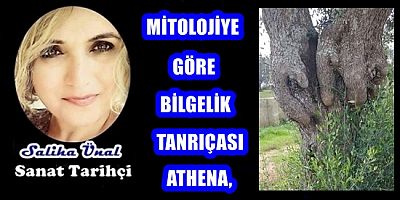 MİTOLOJİYE GÖRE BİLGELİK TANRIÇASI ATHENA,