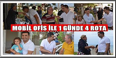MOBİL OFİS İLE 1 GÜNDE 4 ROTA