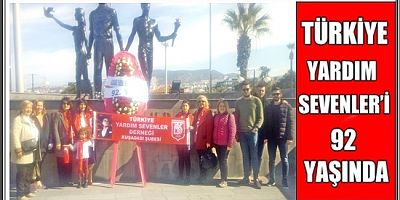 TÜRKİYE YARDIM SEVENLER’İ 92 YAŞINDA