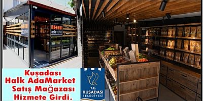 UCUZ VE SAĞLIKLI GIDANIN MERKEZİ ‘HALK ADAMARKET’ HİZMETE GİRDİ