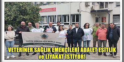 VETERİNER SAĞLIK EMEKÇİLERİ ADALET EŞİTLİK ve LİYAKAT İSTİYOR!